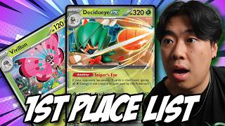 This deck got 1ST PLACE in Japan | Decidueye Ex Pokemon TCG LIVE Gameplay