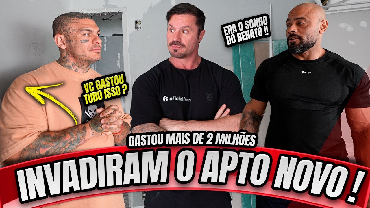 TOGURO E BALESTRIN INVADIRAM O APTO NOVO DO CARIANI