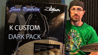 Video thumbnail for Zildjian K Custom Dark Cymbal Pack Review (14 Hi-Hat, 16 & 18 Crash, 20 Ride) by Drum Drum Drum