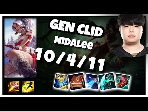 Nidalee vs Lillia GEN Clid JUNGLE (10/4/11) - v11.1