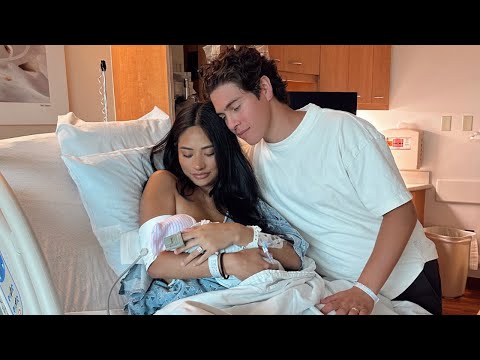 THE BIRTH OF OUR DAUGHTER | unexpected early labor & delivery *doctor didn't make it*