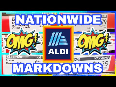 RUN TO ALDI FOR MAJOR MARKDOWNS!!!