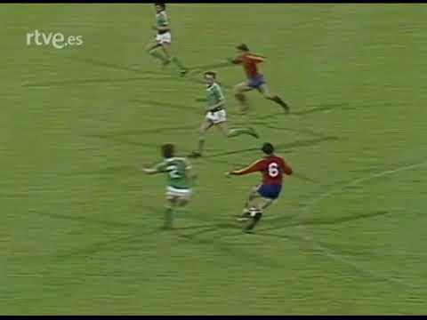 27/04/1983 European Championship Qualifier SPAIN v IRELAND