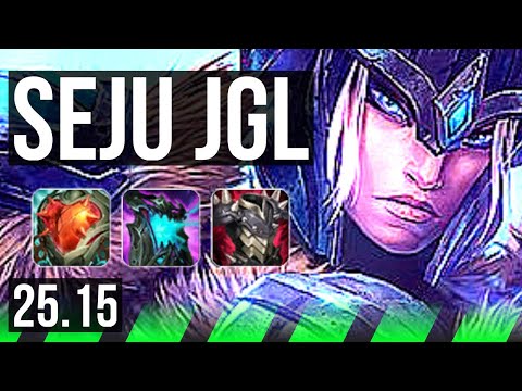 SEJUANI vs ZED (JGL) | KR Master | 25.15