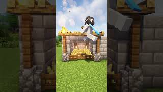 Minecraft Starter House Tutorial🏠 #shorts