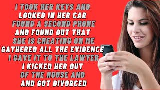 Searched her car found a second phone found out shes been cheating on me Reddit Relationship Story