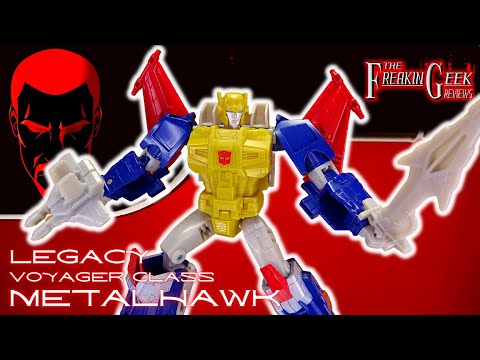 Legacy Voyager METALHAWK: EmGo's Transformers Reviews N' Stuff