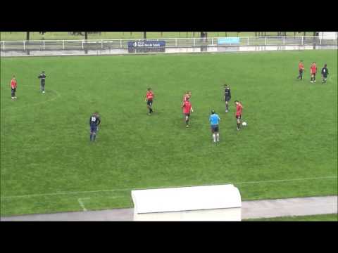 F.C.B.A coup franc U15 saison 2013/2014