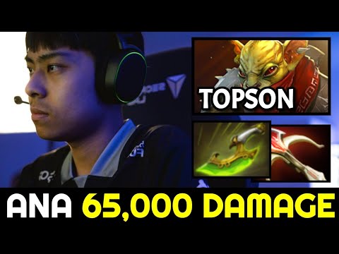 ANA vs TOPSON with 65K Damage Swift Blink Templar Assassin Dota 2