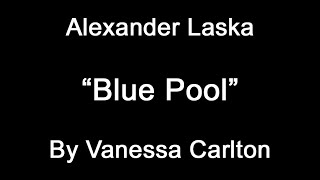 Vanessa Carlton - &quot;Blue Pool&quot; (Piano Instrumental)