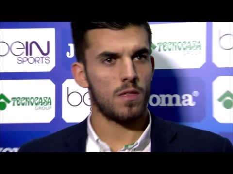 Zona mixta tras el Getafe CF (1-0) Real Betis