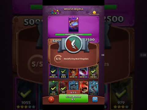 DreamWorks Dragons Titan Uprising Gameplay | 5009 bp team vs 2 Star Shellfire clan Alpha boss