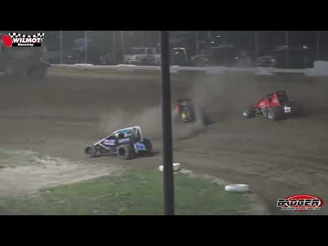 HIGHLIGHTS | Wisconsin WingLESS Sprints A-Main | Wilmot Raceway | 6/10/23
