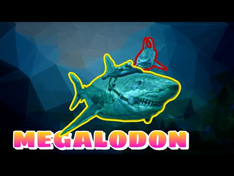 megalodon te ¿gusta o te funciona? doma datos completos ark mobile