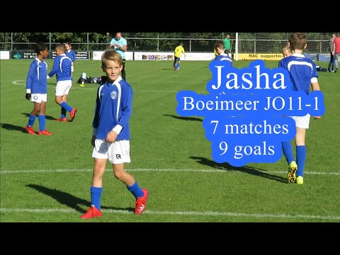 Jasha van Boeimeer JO11-1, 7 matches, 9 goals