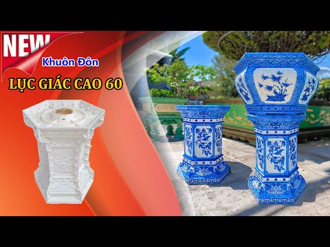 [Sản Phẩm Mới] Tháo Khuôn Đôn Lục Giác Cao 60 với Lòng Trong Thiết Kế Độc Đáo