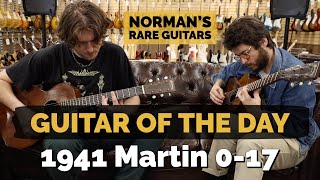 Video thumbnail for Guitar of the Day: 1941 Martin 0-17 | Norman's Rare Guitars by Normans Rare Guitars