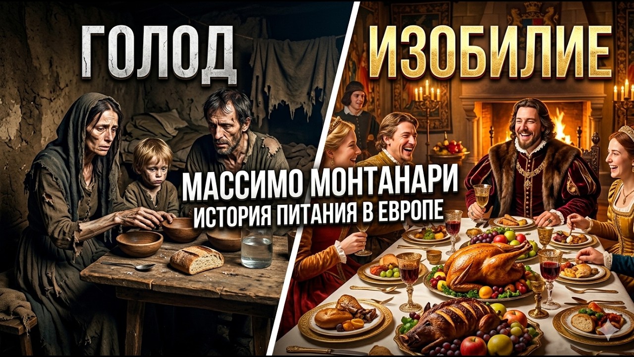 Питание в Средние века. Массимо Монтанари: "Голод и изобилие. История питания