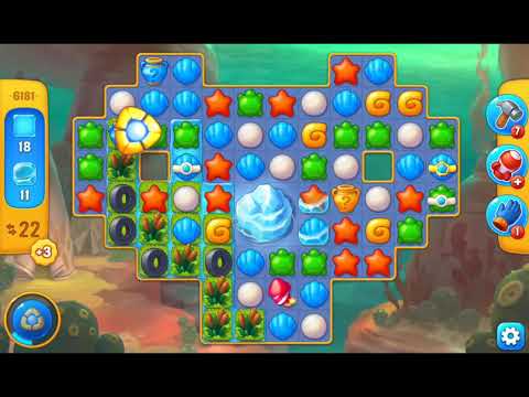 Fishdom 2021 - Level 6181   #playrix #fishdom #gaming