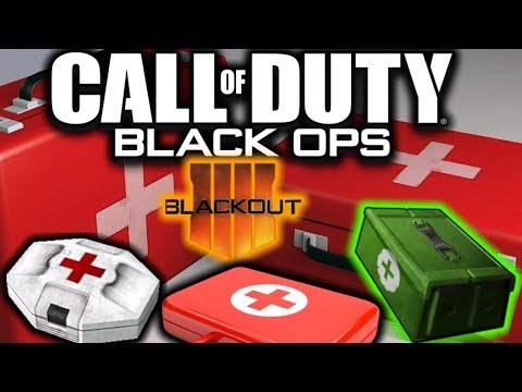 Black Ops 4: BLACKOUT Healing Loot Items + Mechanics EXPLAINED! Video