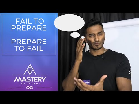 FAIL TO PREPARE, PREPARE TO FAIL | MASTER the ART of preparation and succeed in the GAME of LIFE. 💪🏽