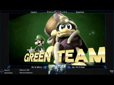 Nebulous Prime Sm4sh Doubles #62: Losers - Quarters: DL1 & Minty vs. Up-Tilt & Dair