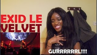 EXID LE - VELVET Live Performance MV REACTION