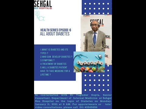 All About Diabetes by Dr Yoginder Gupta