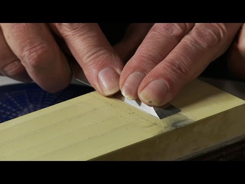 David's method for chisel sharpening