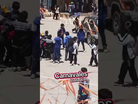 Carnavaleando en Llallagua #llallagua #proyecto_frk #carnaval2026 #estudiantes #colegios #viral