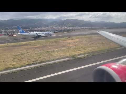A320 Iberia Express || Breathtaking landing in Tenerife