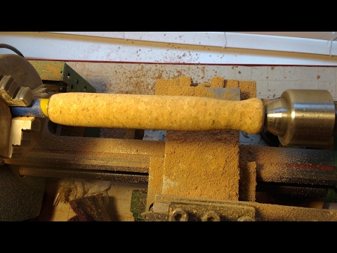 Wine Cork Fishing Rod Grip Made on a Metalworking Lathe : 9 Steps