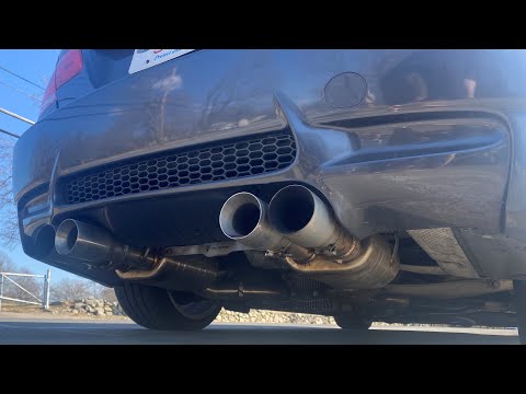 E92 M3 Valvetronic V2 rear section + Valvetronic V2 Catted 200 cell midpipe