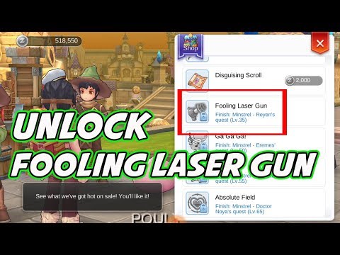 How To Unlock Laser Gun Ragnarok Mobile