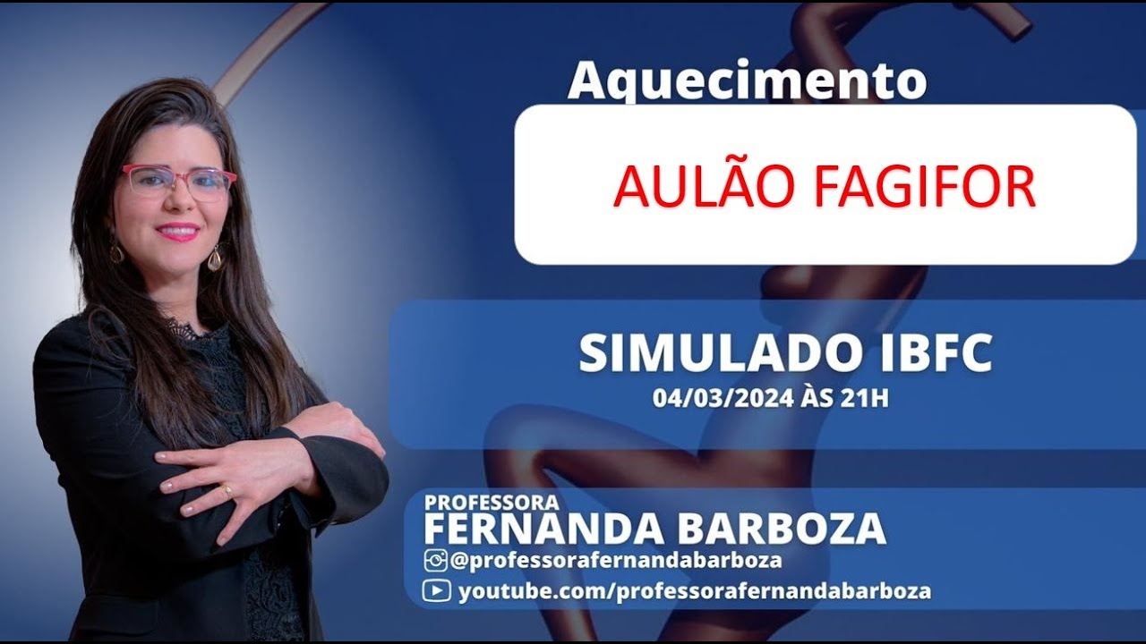Aquecimento Aulão FAGIFOR - SUS e Enfernagem em Questões