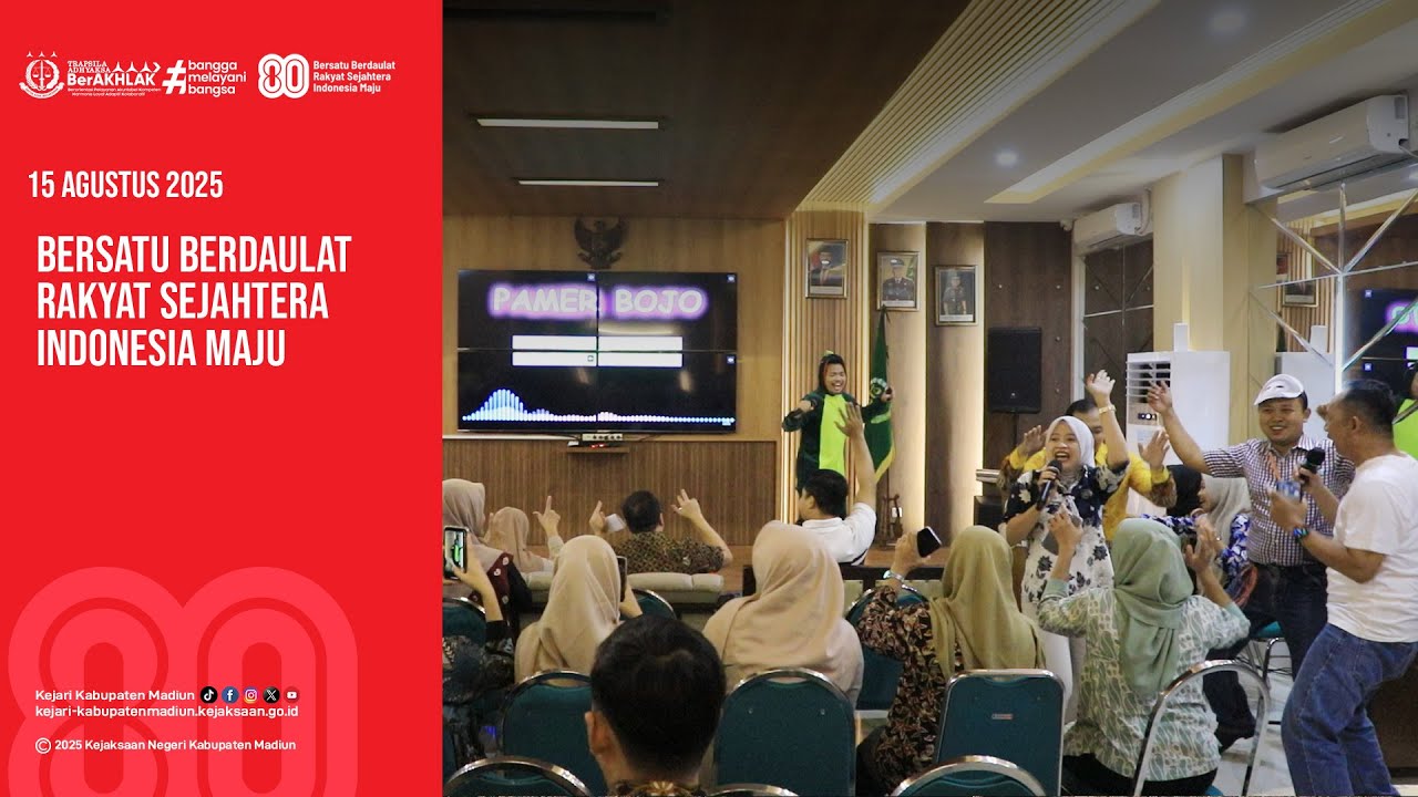 Lomba Karaoke dalam rangka memperingati Hari Lahir Kejaksaan RI ke-80 Tahun 2025
