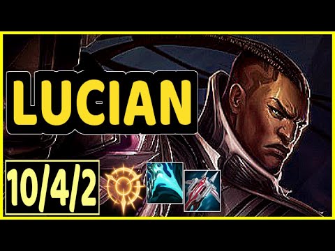 LUCIAN VS KAI'SA - 10/4/2 KDA ADC GAMEPLAY CHALLENGER I