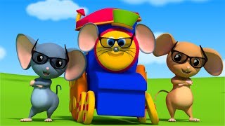 Three Blind Mice | Songs For Kids | Kids Rhymes by Bob The Train
