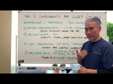 SLEEP My Top 5 Supplements CFS ME
