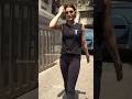 Kriti Sanon Clicked Outside Gym Post Her Workout Session Shorts Actress Bollywood