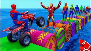 الرجل العنكبوت انقاذ باتمان Spider-Man Rescue batman vs iron man vs venom funny Game GTA 5 superhero الرجل العنكبوت انقاذ باتمان Spider-Man Rescue batman vs iron man vs venom funny Game GTA 5 superhero