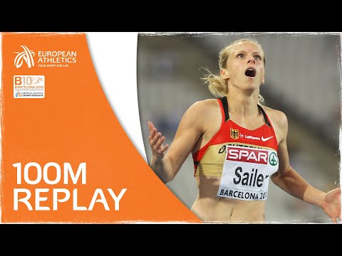 Women's 100m Final | Barcelona 2010