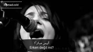 أغنية الحلقة 19 من حب أبيض أسود مترجمة (هل يرحل الجميع) Cem Adrian &amp; Aylin Aslım - Herkes Gider Mi