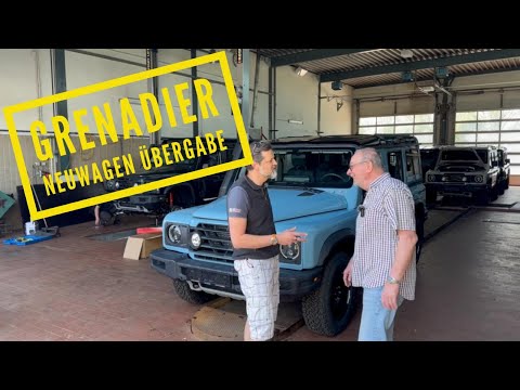 Grenadier Auslieferung bei Abenteuer 4x4 Teil 1