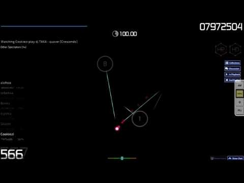 Cookiezi | Dj TAKA - quaver [Crescendo] | HDHR 99.04% x4 Miss 620pp | Live Spectate