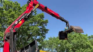 شاحنة قلابة Scania P 360 B 6X4*4 met 10m&sup3; 2 zijden kipper en Palfinger Q150Z84TI ea | صورة 4 - Autoline