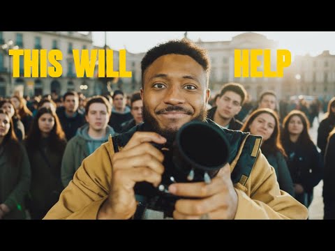 The ONLY WAY to overcome fear of VLOGGING/FILMING in public