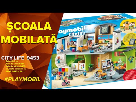 Playmobil   Școala Mobilată   CITY LIFE 9453