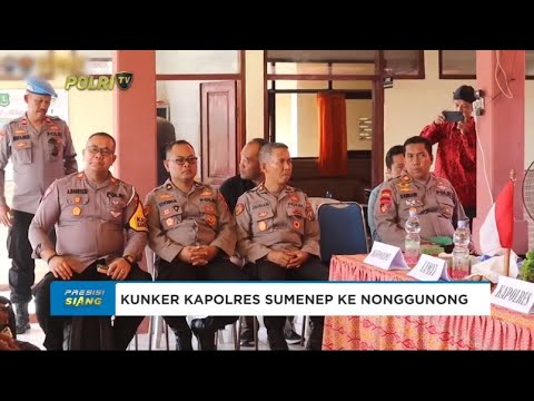 KUNJUNGAN KERJA KAPOLRES SUMENEP KE WILAYAH KEPULAUAN KECAMATAN NONGGUNONG