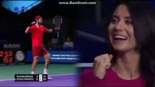 KHACHANOV vs MANNARINO Matchpoint Final MOSCOW